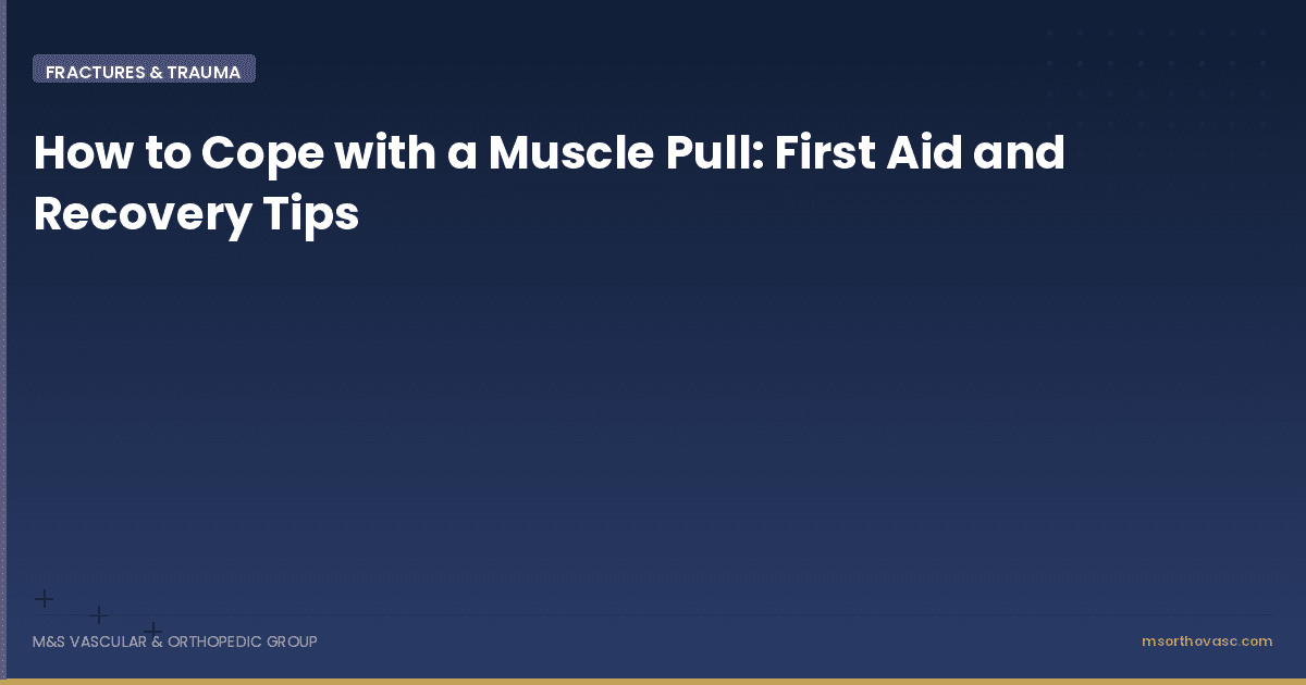 How to Cope with a Muscle Pull: First Aid and Recovery Tips