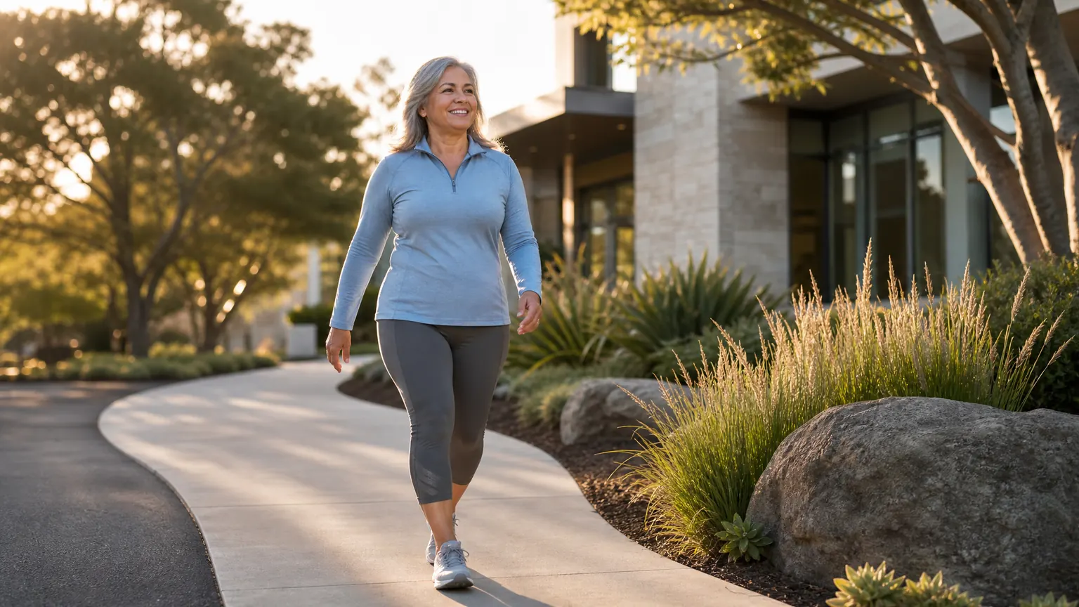 Queens patient walking comfortably after knee pain evaluation in Forest Hills